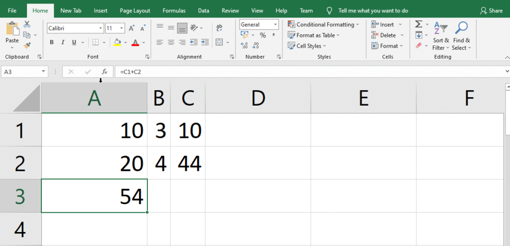 EXCEL formulas and Its uses – MS Excel tutorial