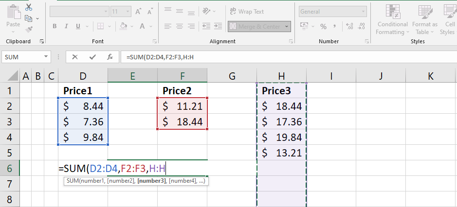 Overview of functions in Excel – MS Excel tutorial