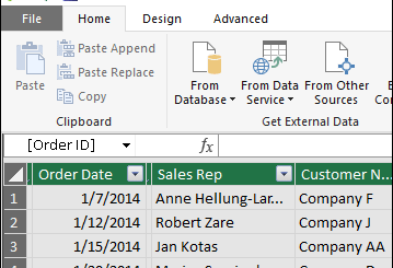 Excel Power Pivot