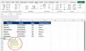 Powerful Data Validation - SantExcelTutorial