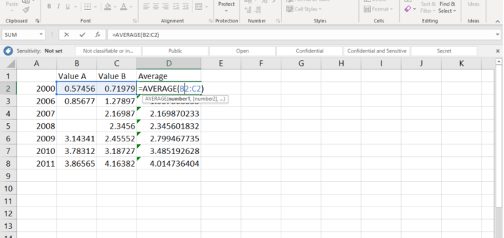 Excel Error Messages