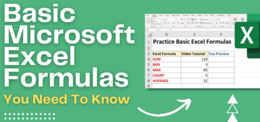 Excel Formula Tutorial