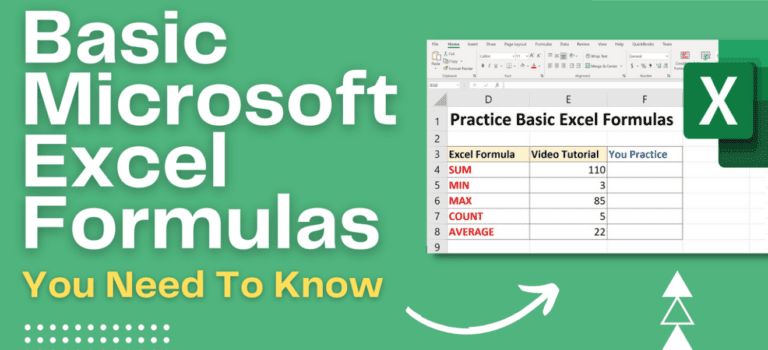 Excel Formula Tutorial