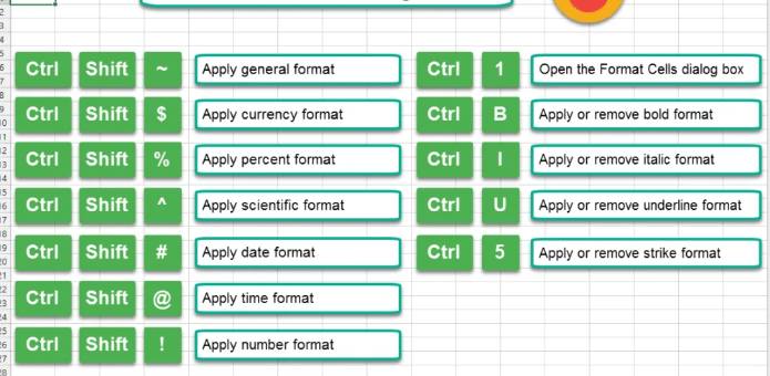 Excel Shortcuts for PC